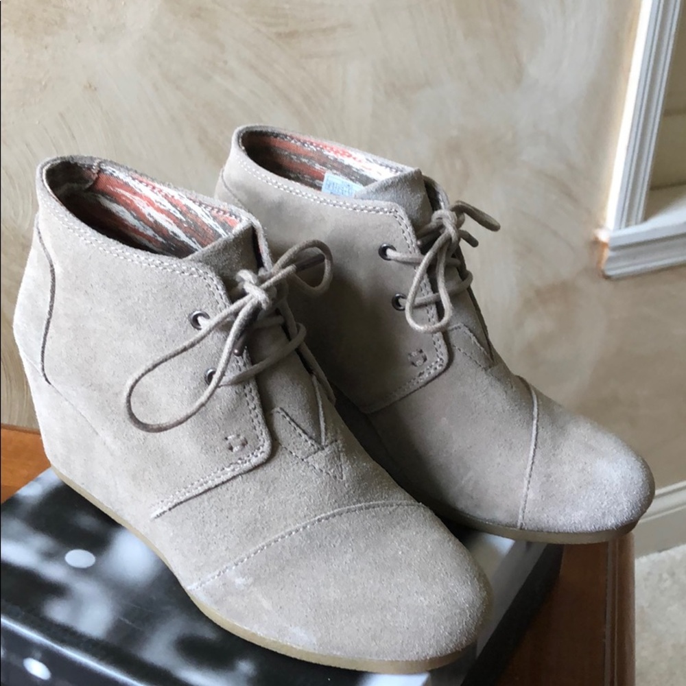 TOMS - wedge bootie